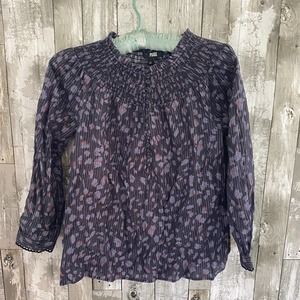Paige  black blouse XS